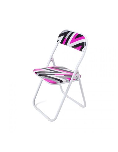 Seletti Studio Job-Blow Folding Chair - Pink piece of sitting furniture