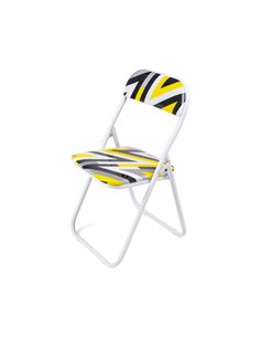 Seletti Studio Job-Blow Folding Chair - Yellow piece of sitting furniture