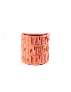 Seletti Magna Graecia Terracotta Wall Vase - Greche