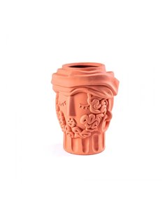 Seletti Magna Graecia Terracotta Vase - Man