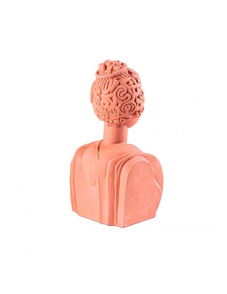Seletti Magna Graecia Terracotta Bust Poppea home accessory