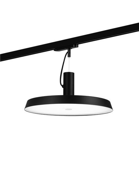Wever & Ducré Roomor Office Microprism On Track 3-Phase 1.0 Led track lighting fixture