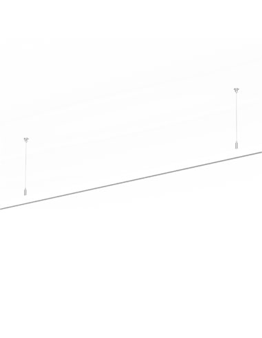 Wever & Ducré 48V DALI tracks | suspended indirect light Track Profile 2m