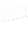 Wever & Ducré 48V DALI tracks | suspended indirect light Track Profile 2m