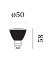 Wever & Ducré 2700K | GU10 PAR16 LED Lamp