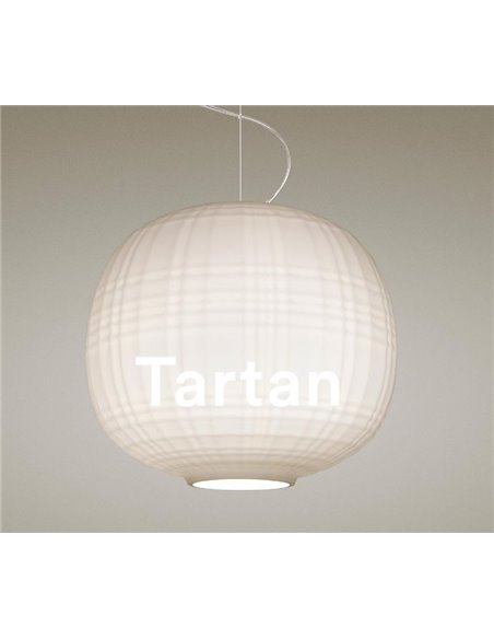 Foscarini Tartan suspension lamp