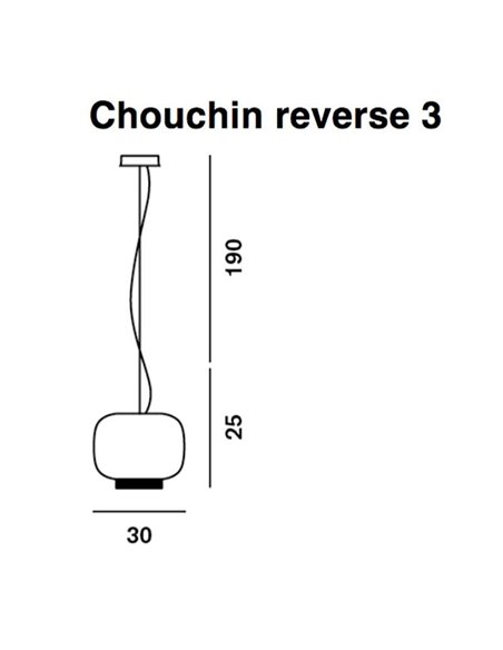 Foscarini Chouchin 3 Reverse Dim hanglamp