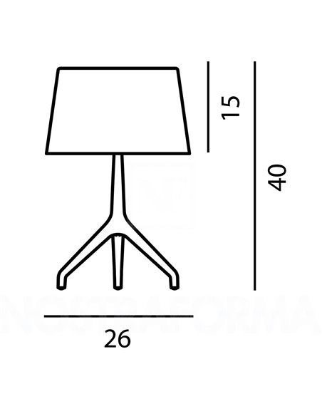 Foscarini Lumiere Xxs Table lampe de table