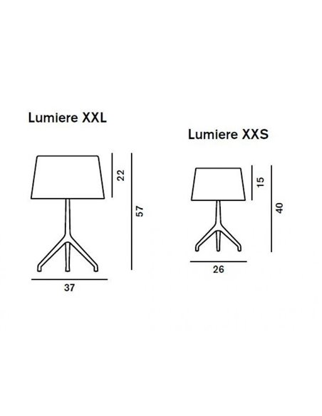 Foscarini Lumiere XXL Table table lamp