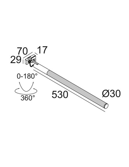 Delta Light SUPERLOOP-XY180 MDL Pendant