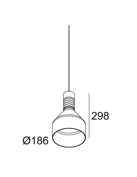 Delta Light MILES C3 AMBER Lampe a suspension