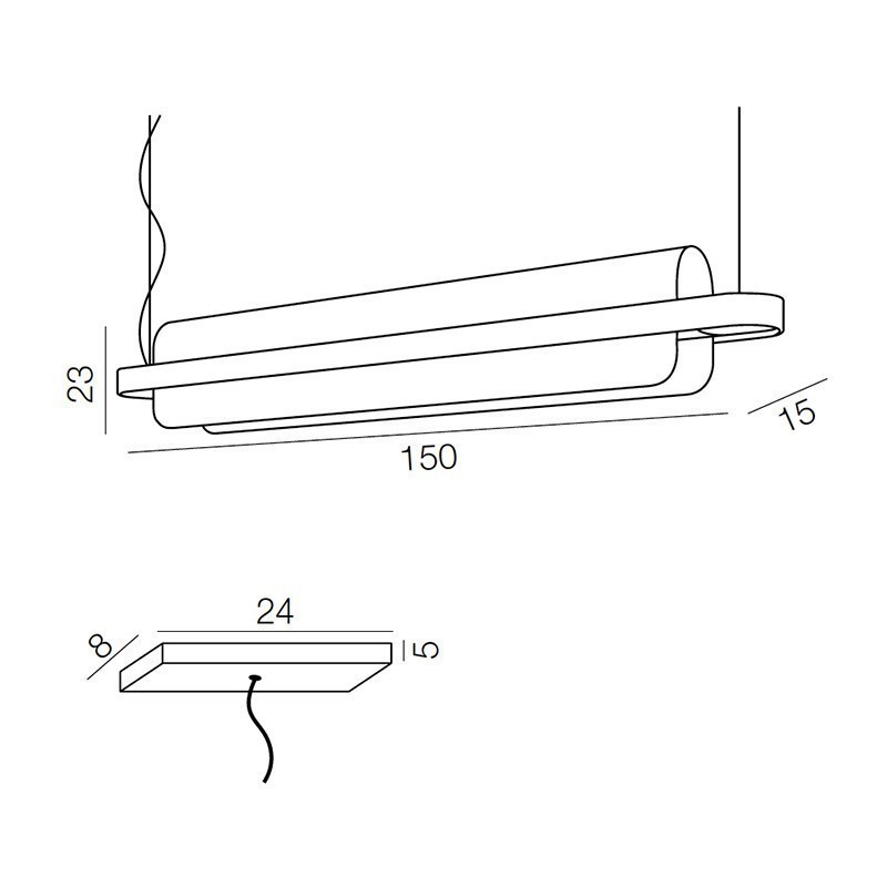 Kundalini NAMI Lampe suspension