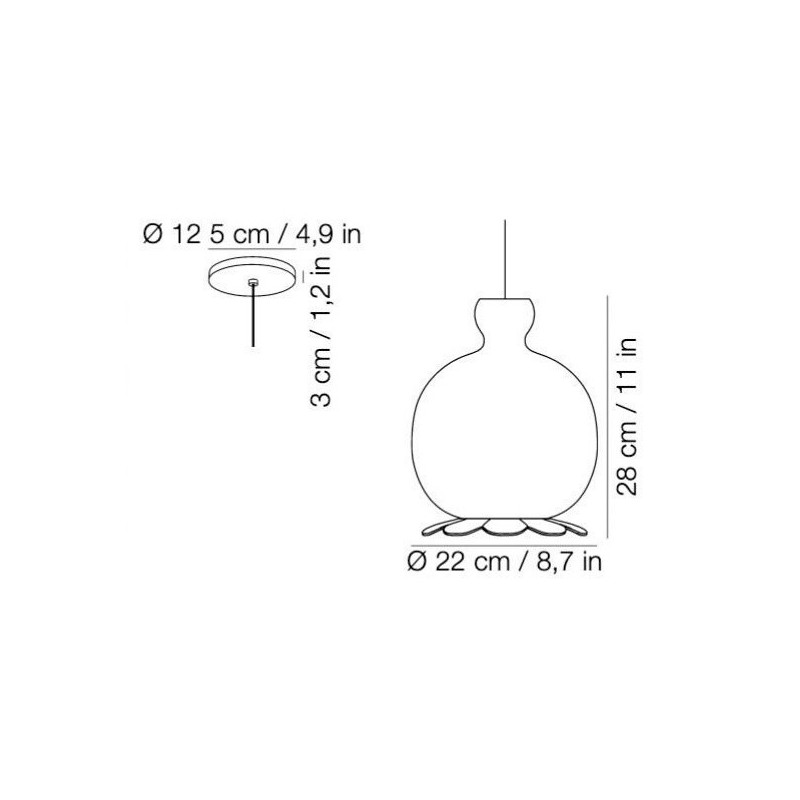 Kundalini OPYO SUSPENSION Hanglamp