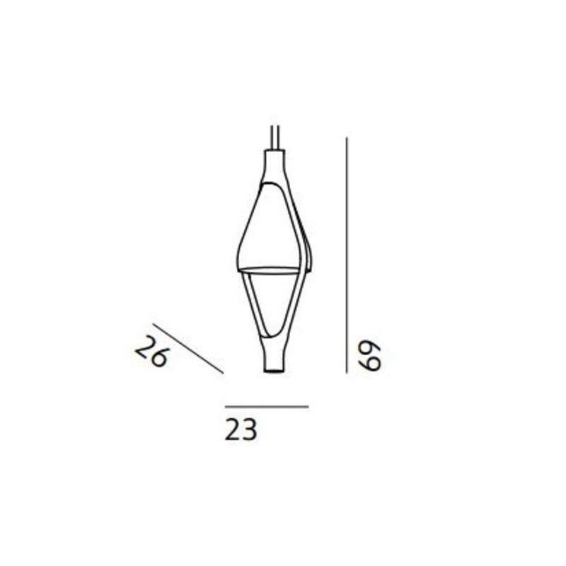 Kundalini VICEVERSA Hanglamp