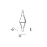 Kundalini VICEVERSA Lampe suspension
