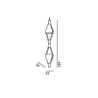 Kundalini VICEVERSA 2 Lampe suspension