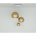 mirror ball range round goud