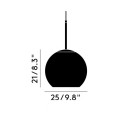 copper round 25cm technisch