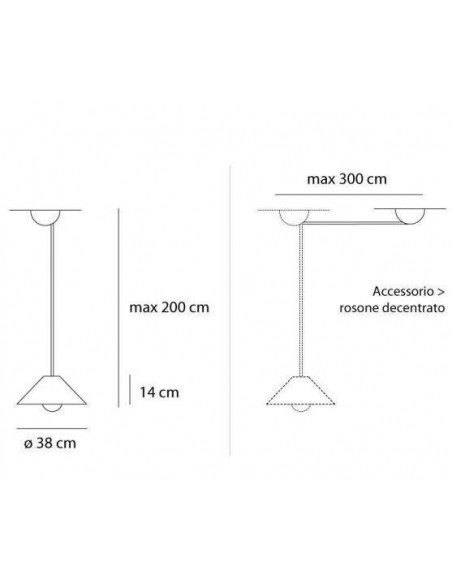 Artemide Aggregato structure suspended lamp