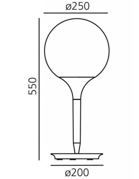 Artemide Castore 25 Table lamp