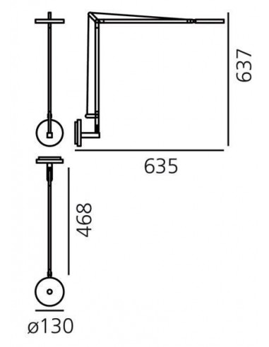 Artemide Demetra body Table lamp