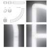 Artemide Alphabet Of Light Applique "i" lowercase