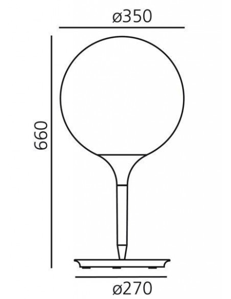 Artemide Castore 35 Lampe de table