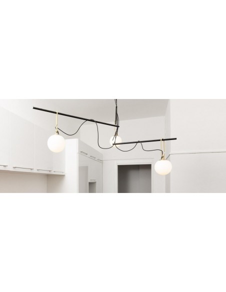 Artemide nh S3 2 Arms suspended lamp