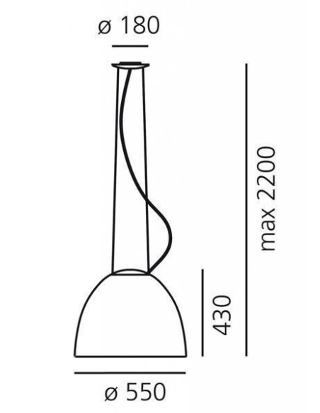 Artemide Nur Gloss Lampe à Suspension