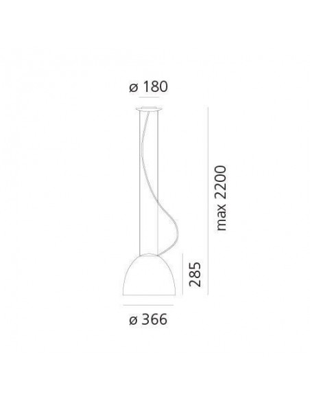 Artemide Nur Mini Led Hanglamp
