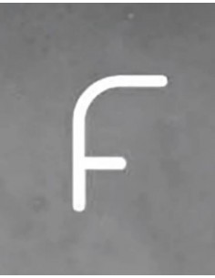 Artemide Alphabet Of Light Wall lamp "f" lowercase