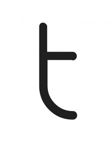 Artemide Alphabet Of Light Applique "t" lowercase