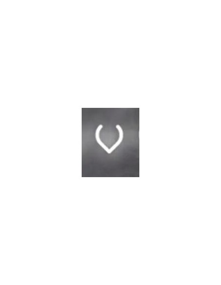 Artemide Alphabet Of Light Wandlamp "v" lowercase