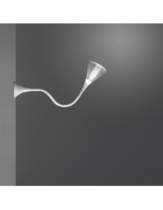 Artemide Pipe Led Wall/Ceiling White Integralis Plafondlamp / Wandlamp
