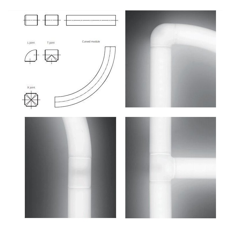 Artemide Alphabet Of Light Wall lamp "3"