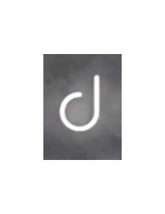 Artemide Alphabet Of Light Applique "d" lowercase