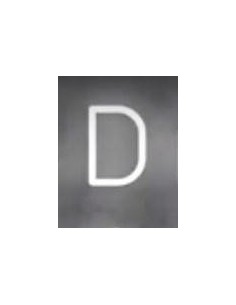 Artemide Alphabet Of Light Applique "D" uppercase