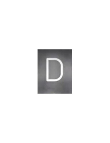 Artemide Alphabet Of Light Applique "D" uppercase