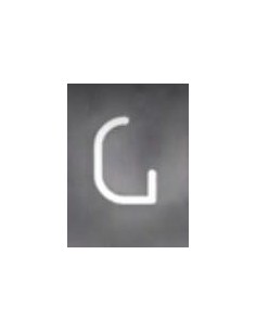 Artemide Alphabet Of Light Wall lamp "G" uppercase