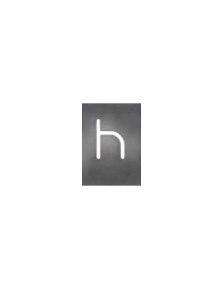 Artemide Alphabet Of Light Wandlamp "h" lowercase