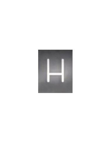 Artemide Alphabet Of Light Wandlamp "H" uppercase