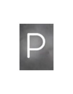 Artemide Alphabet Of Light Wall lamp "P" uppercase