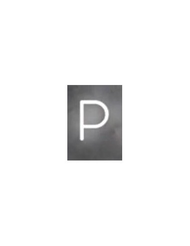 Artemide Alphabet Of Light Applique "P" uppercase