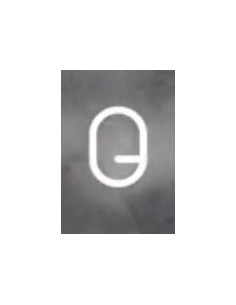 Artemide Alphabet Of Light Wall lamp "Q" uppercase