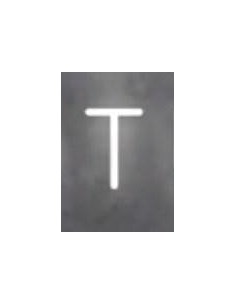 Artemide Alphabet Of Light Applique "T" uppercase
