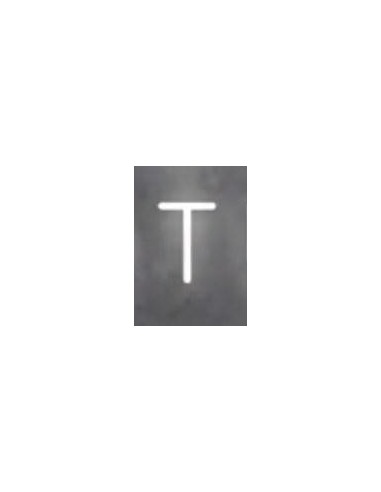 Artemide Alphabet Of Light Wall lamp "T" uppercase