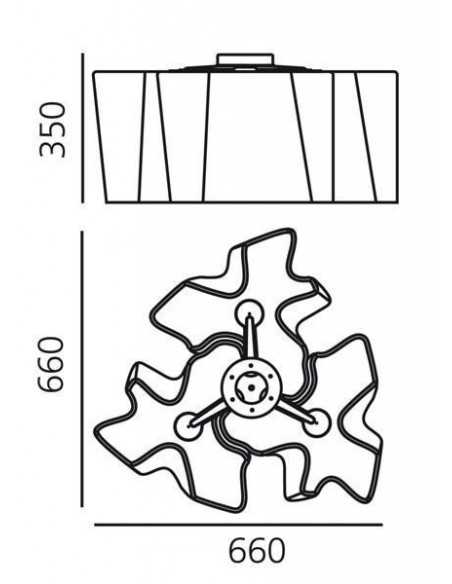 Artemide Logico Plafondlamp 3x120°