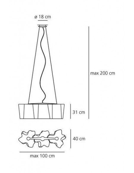 Artemide Logico Hanglamp 3 in linea