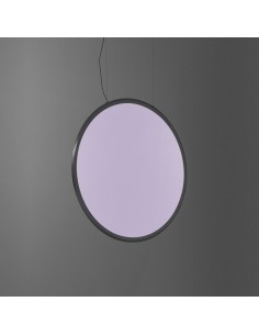 Artemide Discovery Vertical 70 White Violet Integralis Suspension suspension lamp
