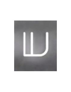 Artemide Alphabet Of Light Wall lamp "W" uppercase